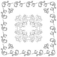 Abstract floral pattern