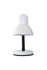 Desk lamp on white background