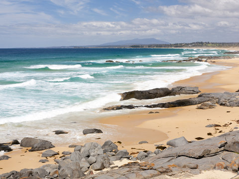 Coila Beach From Bingie Bingie Point, New South Wales