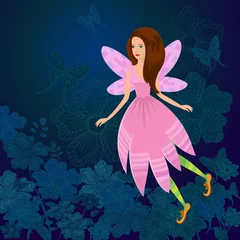 Wandcirkels plexiglas Fairy Firefly © Aloksa