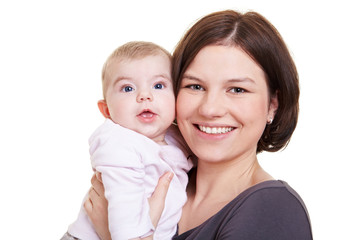 Mutter mit Ihrem Baby