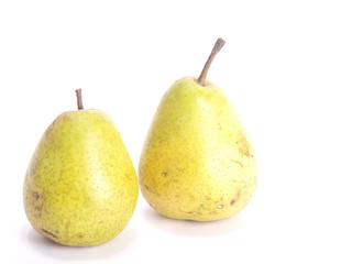 fruits pears yellow