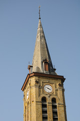 Clocher de l'église de Bierne