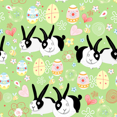 texture Easter bunnies