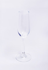 Glass with white backgound