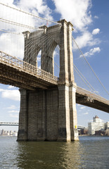 Obraz premium Brooklyn Bridge, New York, NY