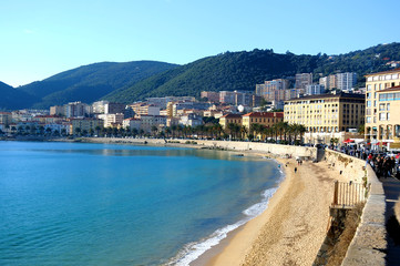 Fototapeta premium Ajaccio Strand