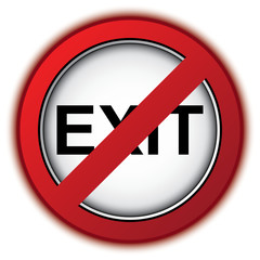 STOP EXIT ICON