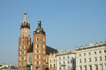 Fototapeta na wymiar Kraków - Listę Światowego Dziedzictwa UNESCO, Polska