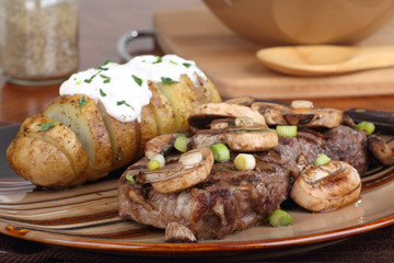 Steak and Potatoes