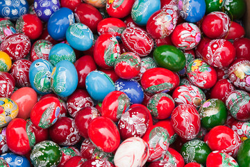 Fototapeta na wymiar traditional Easter eggs