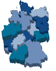 germany administration map