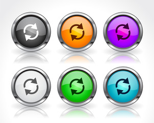 Buttons for web. Vector.
