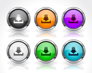 Buttons for web. Vector.
