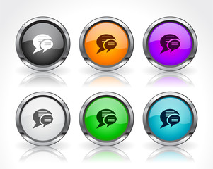 Buttons for web. Vector.