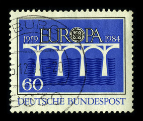 Postage stamp.