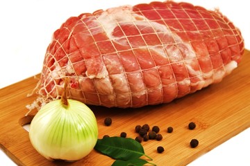 Sonntagsbraten , noch roh