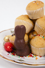Muffins und Osterhase