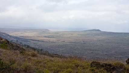 View of the Ocean from Hawaii Volcanoes National Park