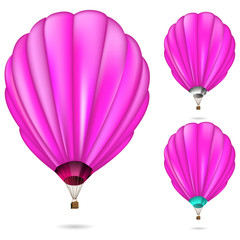 Naklejka premium pink balloon