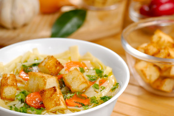 Noodle soup
