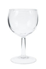 Empty wineglass
