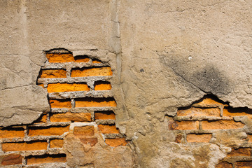 Aged stone wall