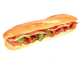 French baguette isolated