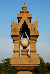 Lantern Thai pavilion sculpture