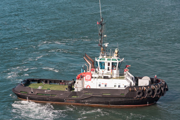 remorqueur pousseur anti-incendie