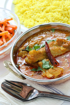 chicken curry , indian dish