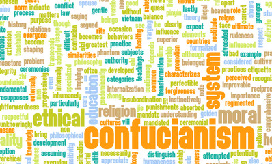 Fototapeta premium Confucianism