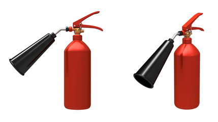 The fire extinguisher