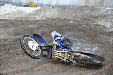Samara motorsports mx rider turning falls