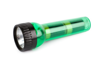 Green flashlight