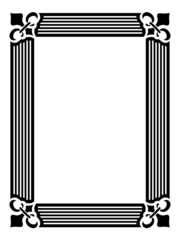 wide frame royal lily in corner