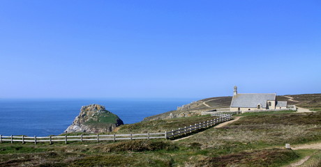 Pointe du Van,chapelle,finitère,bretagne