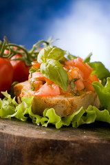 Bruschetta Siciliana con Pomodoro
