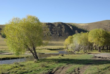 Riviere, Mongolie