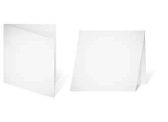 Empty banner - a paper blank leaf