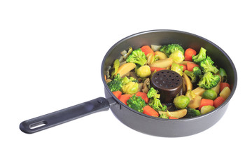 fried vegetables