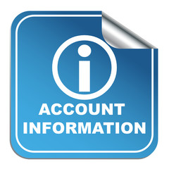 ACCOUNT INFORMATION ICON