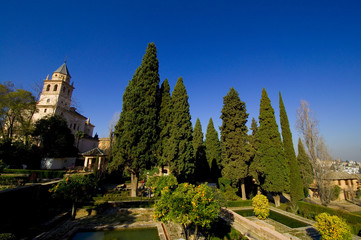 Fototapeta na wymiar Santa Maria - Alhambra - Granada - Spanien