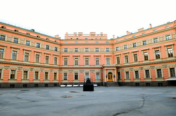 The St. Michael Castle in Saint Petersburg, Russia