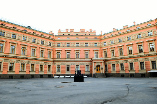 The St. Michael Castle in Saint Petersburg, Russia