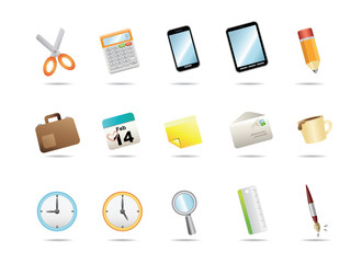 office stationery icons
