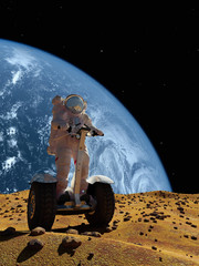 The astronaut © Kovalenko Iurii