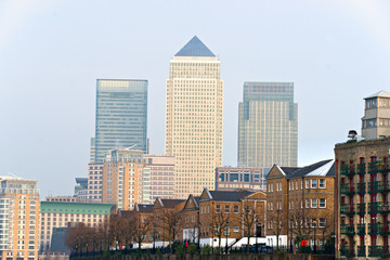Fototapeta premium Canary Wharf, London, UK
