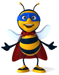Fototapeta na wymiar Super abeille