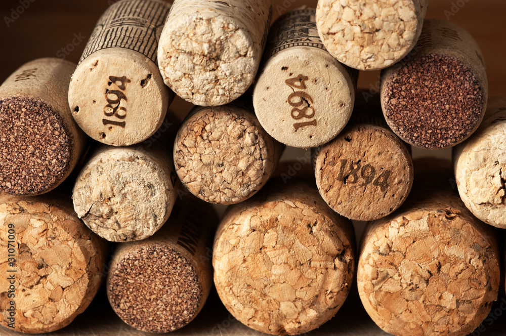 Poster Wine corks